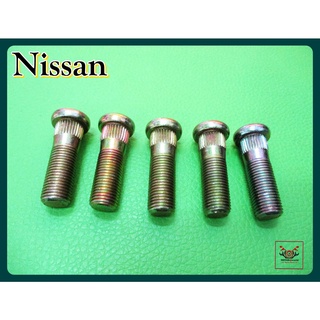 NISSAN CAR WHEEL SCREW SHORT SET (5 PCS.) // แกนสกรูล้อ เก๋ง (แบบเหล็กแข็ง) (5 ตัว) สินค้าคุณภาพดี