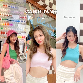 Goodly.nita - CAIRO TANK TOP- เสื้อกล้ามครอป