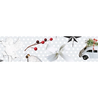 mt white Christmas (MTCMAS125) / เทปตกแต่งวาชิ ลาย white Christmas แบรนด์ mt masking tape จากประเทศญี่ปุ่น