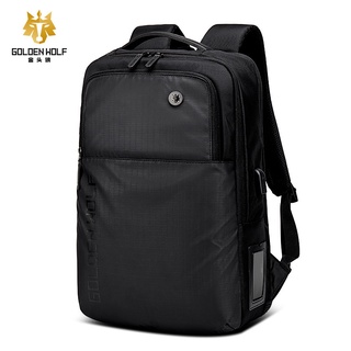 GoldenWolf GB00399 กระเป๋าเป้สะพายหลัง กระเป๋าโน้ตบุ๊ค กันน้ำ Laptop backpack water proof