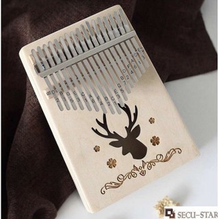 SECU-STAR Portable Kalimba Thumb Piano เปียโนนิ้ว เปียโนนิ้วหัวแม่มือ