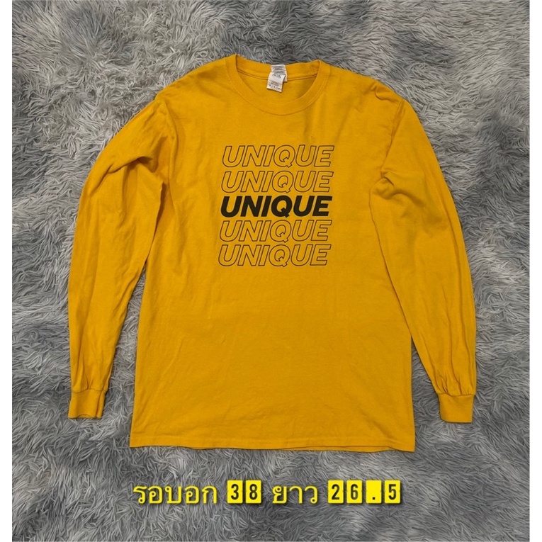 เสื้อแขนยาว Unique 💯