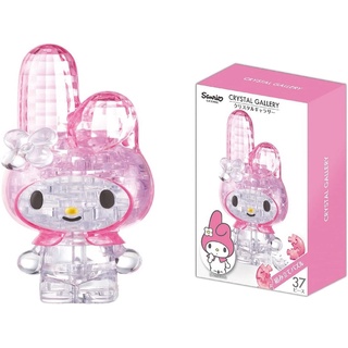 💐 พร้อมส่ง 💐 ของใหม่ ของแท้ JP 100% 3D Jigsaw Crystal Gallery HANAYAMA : My Melody ขายถูกที่สุด  งานแท้