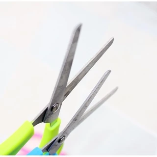 กรรไกร มี Scale ซม. ขนาดเล็ก 13ซม. S0361/S0362 Stainless Steel ตัดกระดาษ ของใช้สำนักงาน สีหวาน สวย