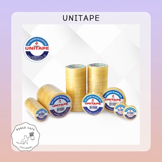 ๊Unitape (Cellulose Tape)  /// เทปใส สก๊อตเทปใส เนื้อเหนียวติดทน หลายขนาด