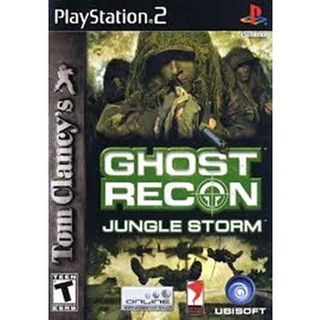 เเผ่นเกมps2 Ghost Recon Jungle Storm