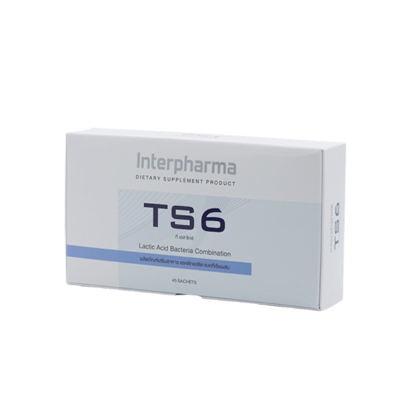 TS6 Probiotic 45 ซอง(โปรไบโอติก) ของแท้ 100%