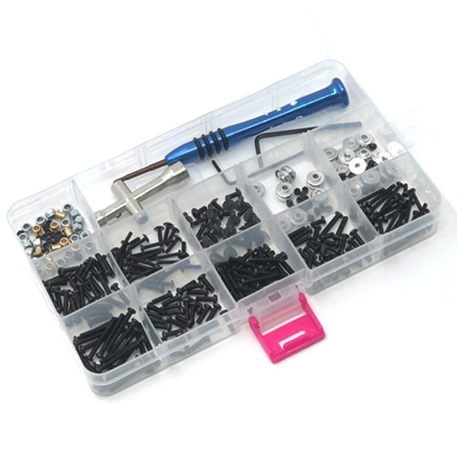 M2 M2.5 M3 Naughty Dragon Mangniu D90 99S Universal กล่องสกรู MN D90 D91 MN99S WPL C14