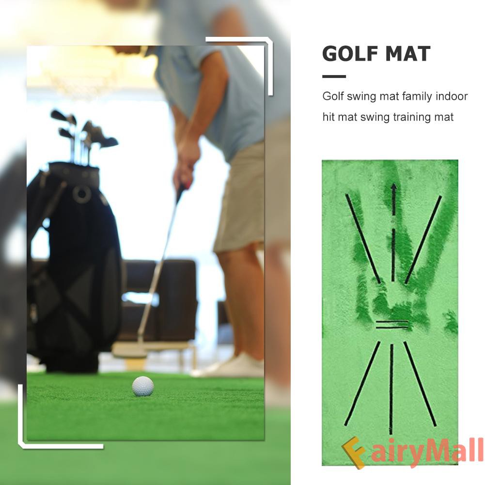 golf swing detection mat