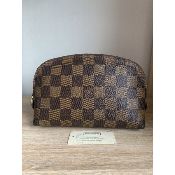 Lv cosmetic PM Damier มือสอง แท้💯