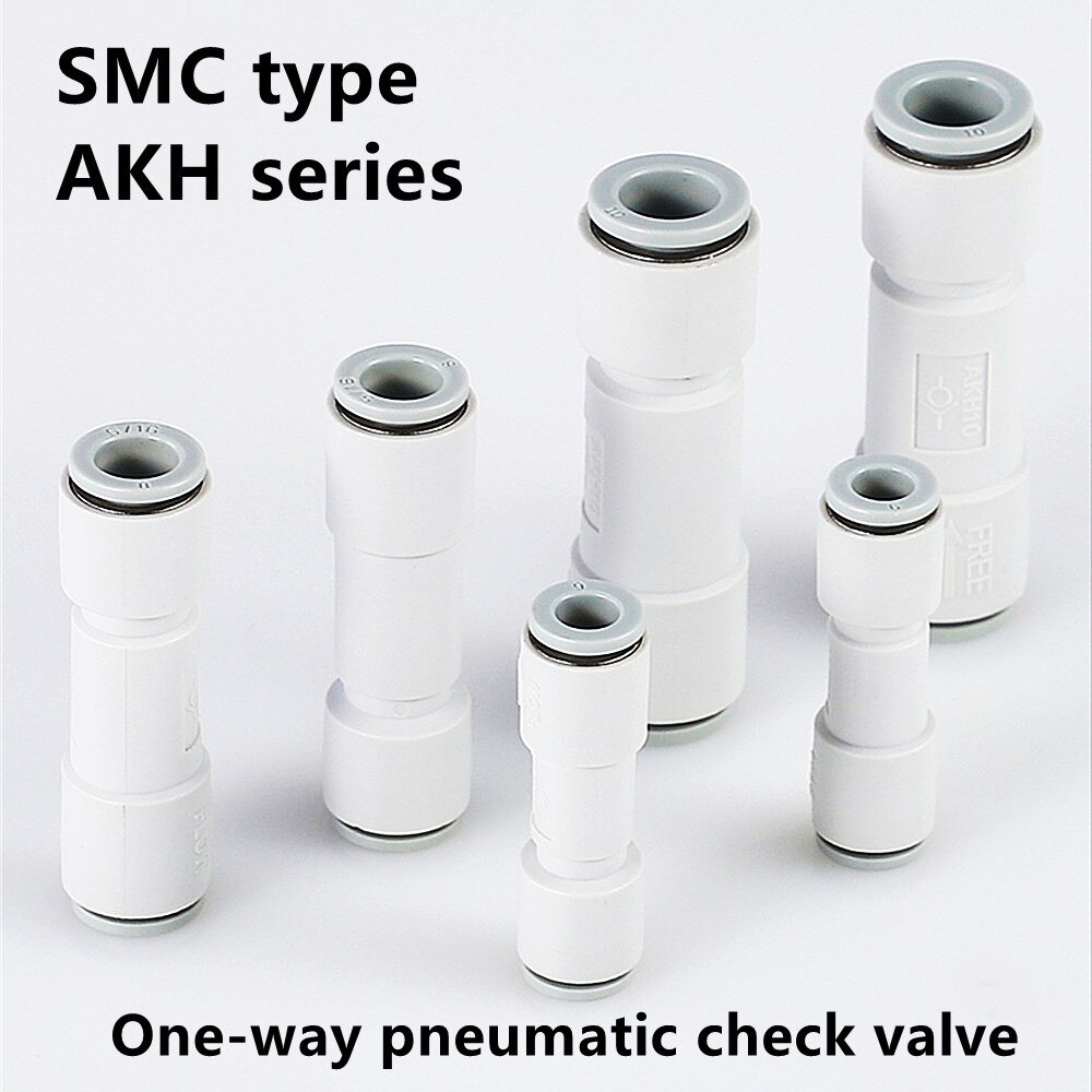 วาล์วตรวจสอบนิวเมติก แบบทางเดียว SMC AKH04-00 AKH06-08-10-12-00
