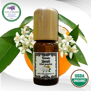 Neroli USDA Organic Essential Oil 10 ml น้ำมันหอมระเหย ดอกส้ม ออร์แกนิค