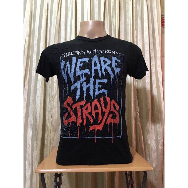 เสื้อวง SLEEPING WITH SIRENS Size S มือ2