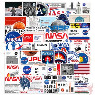 ❉ National Aeronautics &amp; Space Administration - NASA สติ๊กเกอร์ ❉ 50Pcs/Set Waterproof DIY Fashion Decals Doodle สติ๊กเกอร์