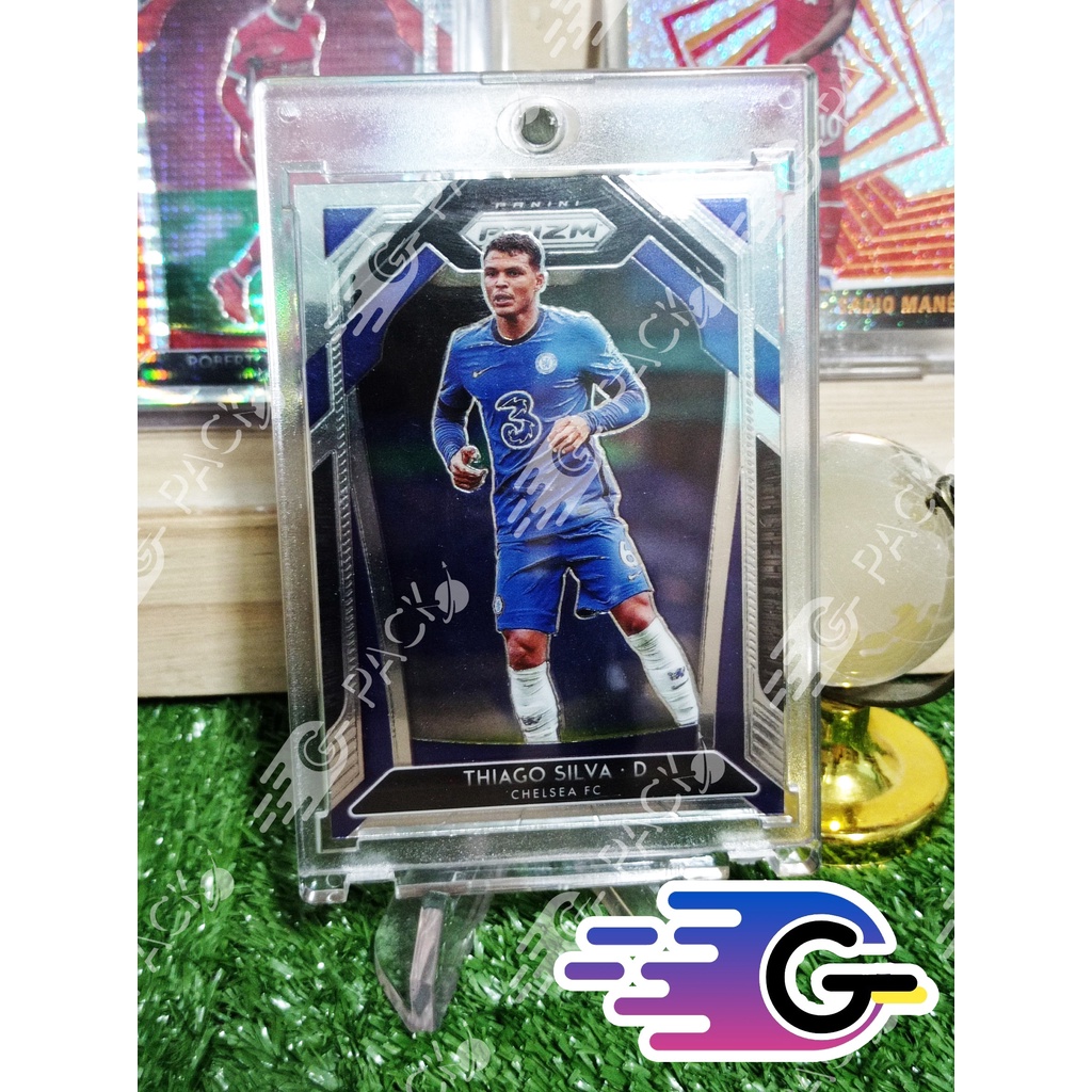 การ์ดนักฟุตบอล  Panini Prizm Premier League thiago silva chelsea Base #222