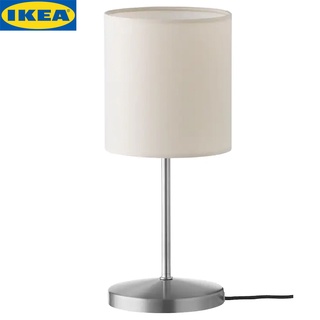 IKEA INGARED อิงงาเรียด โคมไฟตั้งโต๊ะ, สีเบจ 30 ซม. หลอดไฟแยกจำหน่าย แนะนำให้ใช้หลอด LED E14