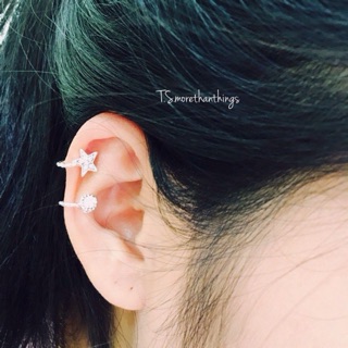 Ear cuff (ส่งฟรี) (ไม่ต้องเจาะหู)