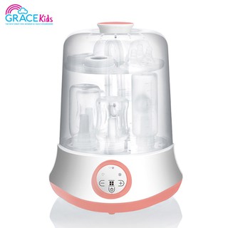 GRACEKIDS เครื่องนึ่งขวดนมพร้อมอบแห้งแบบไอน้ำ ฆ่าแบคทีเรีย