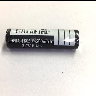 ถ่านชาร์จ18650/3.7V4500mAh( ก้อนเดี๋ยว)​