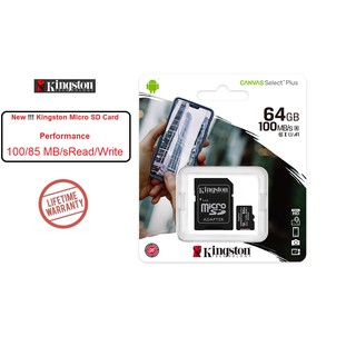 Kingston Canvas Select Plus microSD 64GB (SDCS2/64GB)