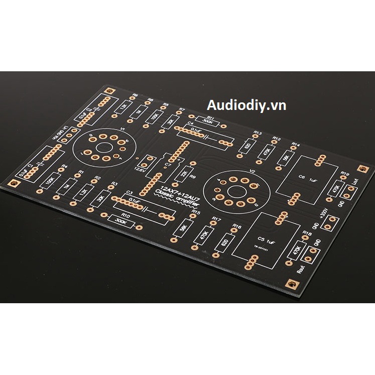 PCB Pre Marantz 7, 12AX7 12AU7 - มินิ