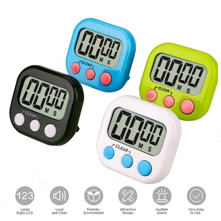 เครื่องจับเวลาทําอาหารพร้อมหน้าจอ Lcd ขนาดใหญ่สําหรับทําอาหารเบเกอรี่