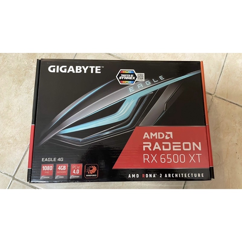 RX6500XT gigabyte มือสอง ประกันถึง 22/1/25