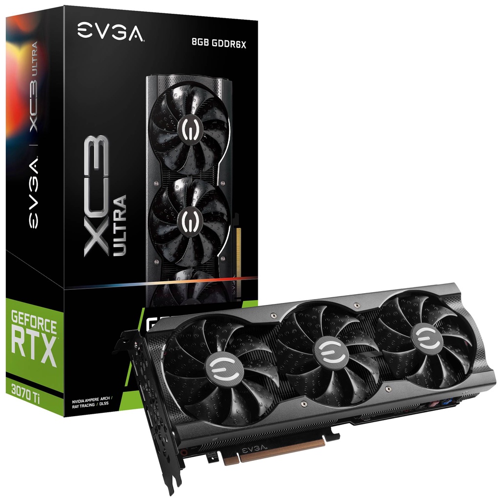 EVGA RTX 3070ti XC3 ULTRA การ์ดจอ