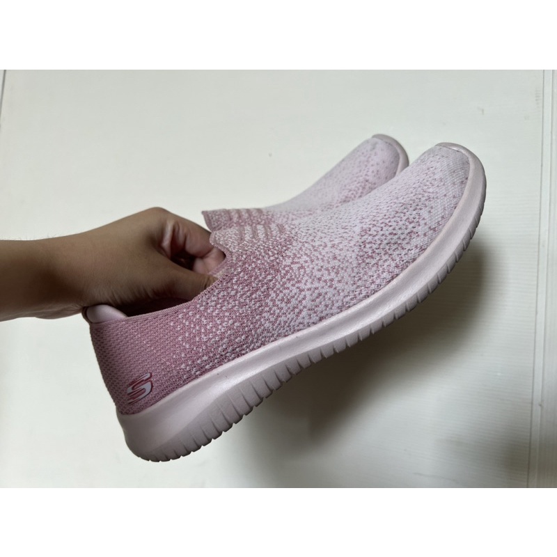 SKECHERS รองเท้าลำลองผู้หญิง สีชมพู มือ2 ของแท้💯%