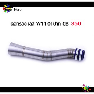 [โค้ดSPPINC15ลด15%]คอกรองไอดีID เลส w110i ปาก CB ปาก30mm
