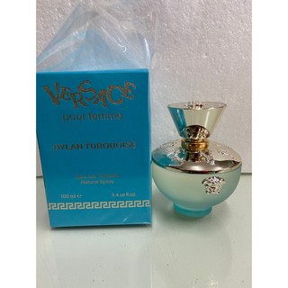 VERSACE EROS POUR FEMME ▪️ 100 ml  ▪️ INBOX  ▪️ ส่งฟรี  1900.-Versace · Dylan Blue Versace Dylan Turquoise Pour Femme ED