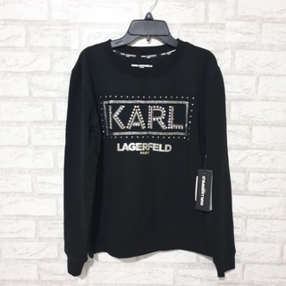 เสื้อ KARL LAGERFELD PARIS Embellished Logo Sweatshirt