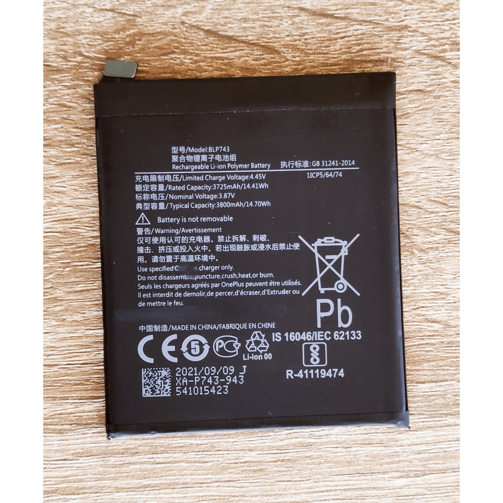 แบตเตอรี่ ใช้สำหรับ OnePlus 7 Pro Battery BLP699