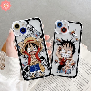 เคสโทรศัพท์มือถือแบบนิ่ม TPU ใส ลายการ์ตูนลูฟี่ สําหรับ Xiaomi Redmi 10 9 9T 9A 10C 9C Note 11 10 10s 9 8 9s 9pro 11s 11pro 10pro Max Mi POCO X3 NFC POCO M3 X3 Pro M4 Pro