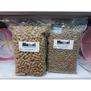 อาหารเต่าสำเร็จรูป Mazuri 1kg. อาหารสำหรับเต่าบกทุกชนิด ทุกสายพันธุ์ [มี2สูตรให้เลือก]