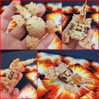 100% RARE AUTH Bakugan Beige Brown ธาตุดิน 970G Power - บาคุกัน ธาตุดิน