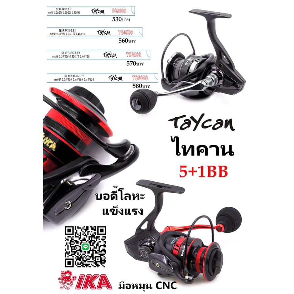 รอก IKA TAYCAN  TC3000-TC6000