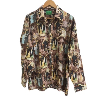 Joe Namath By Arrow 70’s Shirt  อก 48ไหล่ 20 ยาว 30 แขน 25" สภาพดี สวยมากๆ
