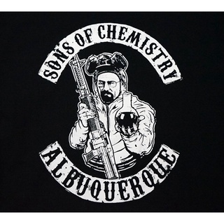 เสื้อยืดคอกลม Sons of Anarchy X Breaking Bad ป้าย JERZEESS-5XL