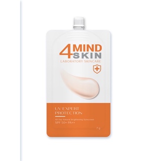 กันแดดสูตรคุณหมอ4MINDSKIN SPF50+PA+++ซอง7g