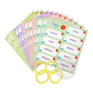 Mini Flashcards ศัพท์เตรียมสอบ TOEIC ชุดที่ 2