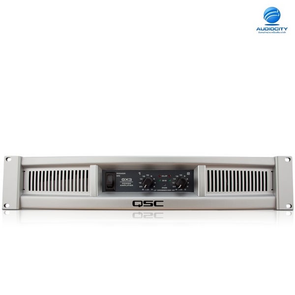 QSC GX3 เครื่องขยายเสียง 2 แชนเเนล 2×300 วัตต์