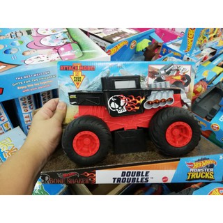 รถ Hotwheels​ monster double trouble คันใหญ่พลาสติก