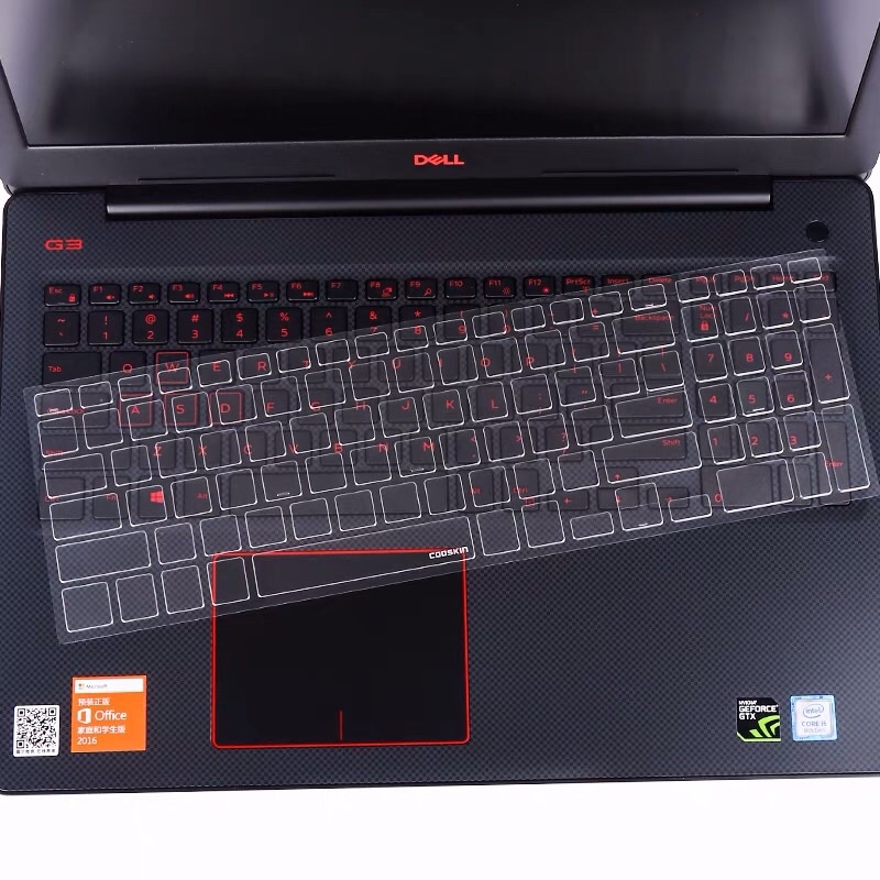 ซิลิโคนกันฝุ่นคียบอร์ด Dell Inspriron Dell Vestro Dell Latitude ตรงรุ่น กันฝุ่น กันน้ำ