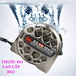 Thước Cuộn Đa Năng, Thước cuộn Thép 7,5m Inox Chống Gĩ Cao Cấp. Thước Cuộn Cacbon không gĩ 5M chống thấm nước.