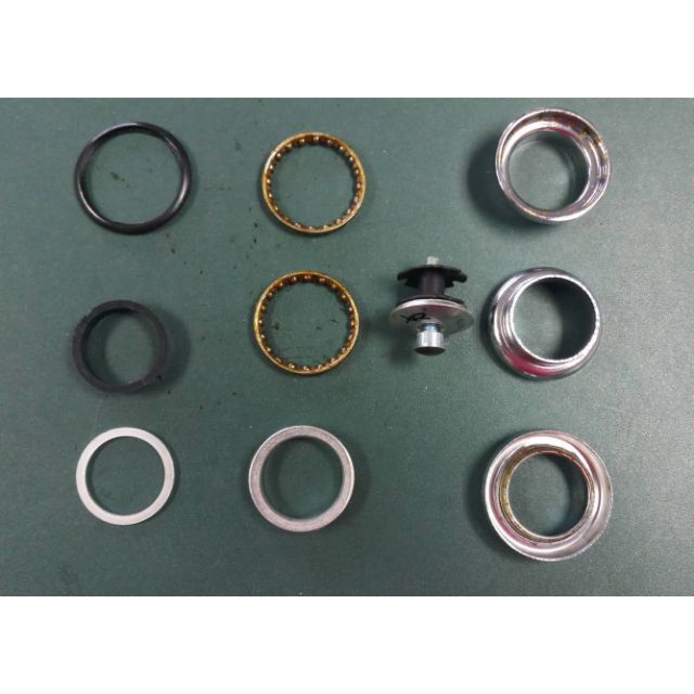 ถ้วยคอ MTB แบบคอดูด โอเวอร์ไซด์ 1 1/8 ชุบ XR-W01