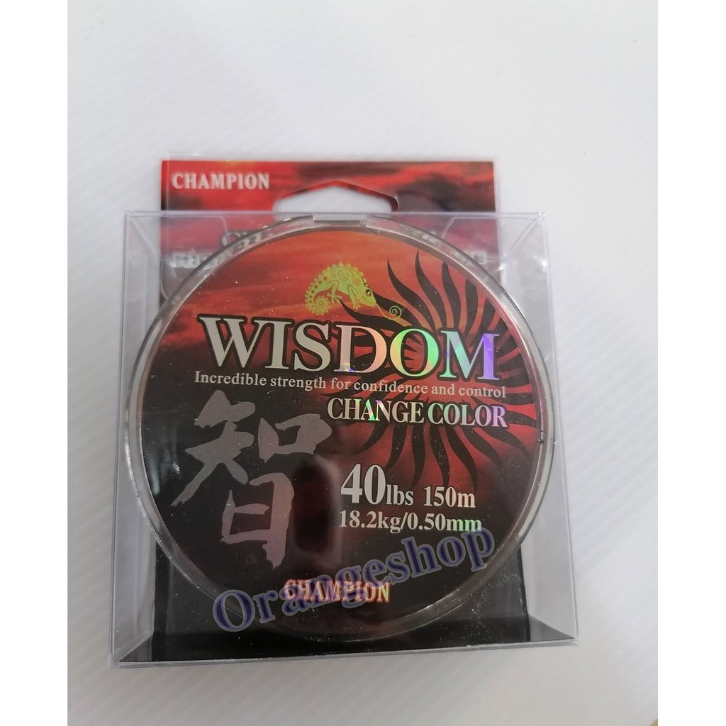 สายเอ็นCHAMPION WISDOM ยาว 150m สายเอ็นคุณภาพ ทนแรงดึงสูง รูปที่ 2