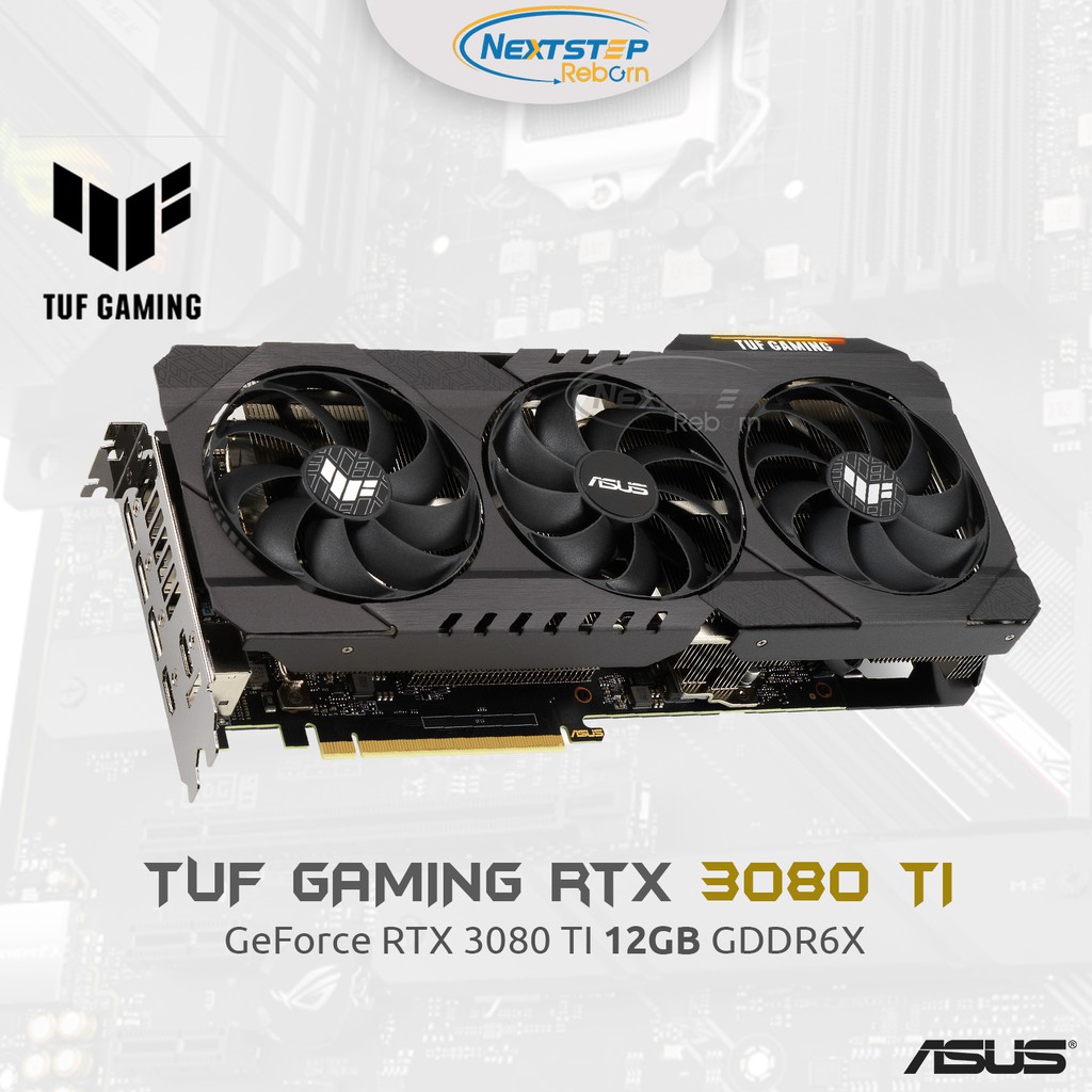 ASUS TUF Gaming GeForce RTX™ 3080 Ti OC Edition 12GB GDDR6X ( การ์ดจอ VGA ) สินค้าใหม่ประกันศูนย์ไทย