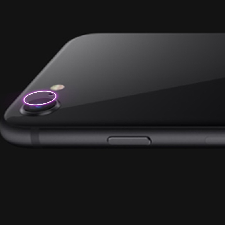 ฟิล์มกระจก นิรภัย กล้องหลัง สำหรับ ไอโฟน รุ่น 7 / 8 / เอสอี (2020) Camera Protector Tempered Glass F