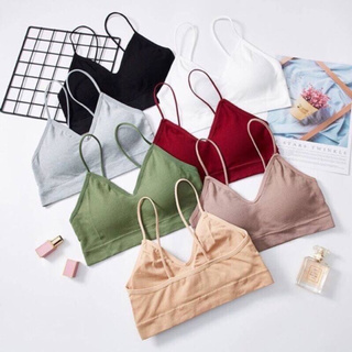 👙 Sport Bra ชุดชั้นในกีฬา สายคล้องไหล่เดี่ยว แผ่นหน้าอกถอดออกได้ 👙 1825